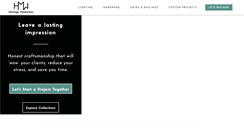 Desktop Screenshot of heritage-metalworks.com